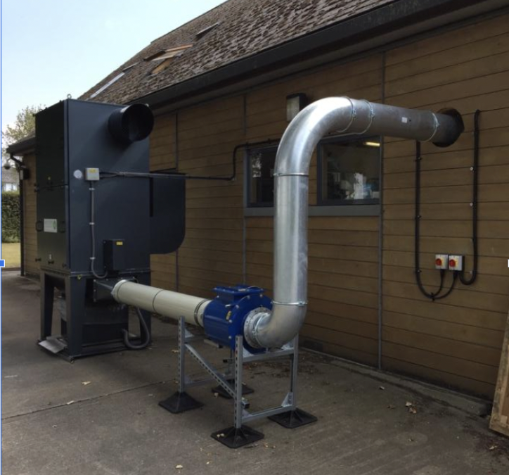 LEV System for Wood Waste – Case Study